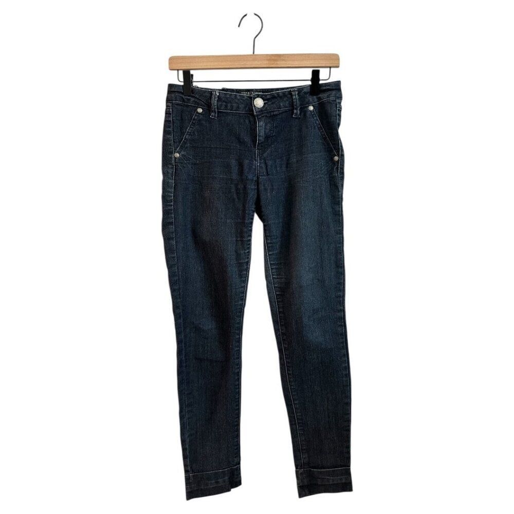 Blue Spice Cuffed Jeans